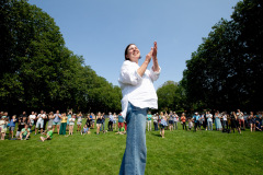 Frauen*BrassMob im Volkspark Schöneberg © Jana Legler