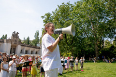 Frauen*BrassMob im Volkspark Schöneberg © Jana Legler