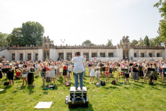 Frauen*BrassMob, Volkspark Schöneberg. © Jana Legler