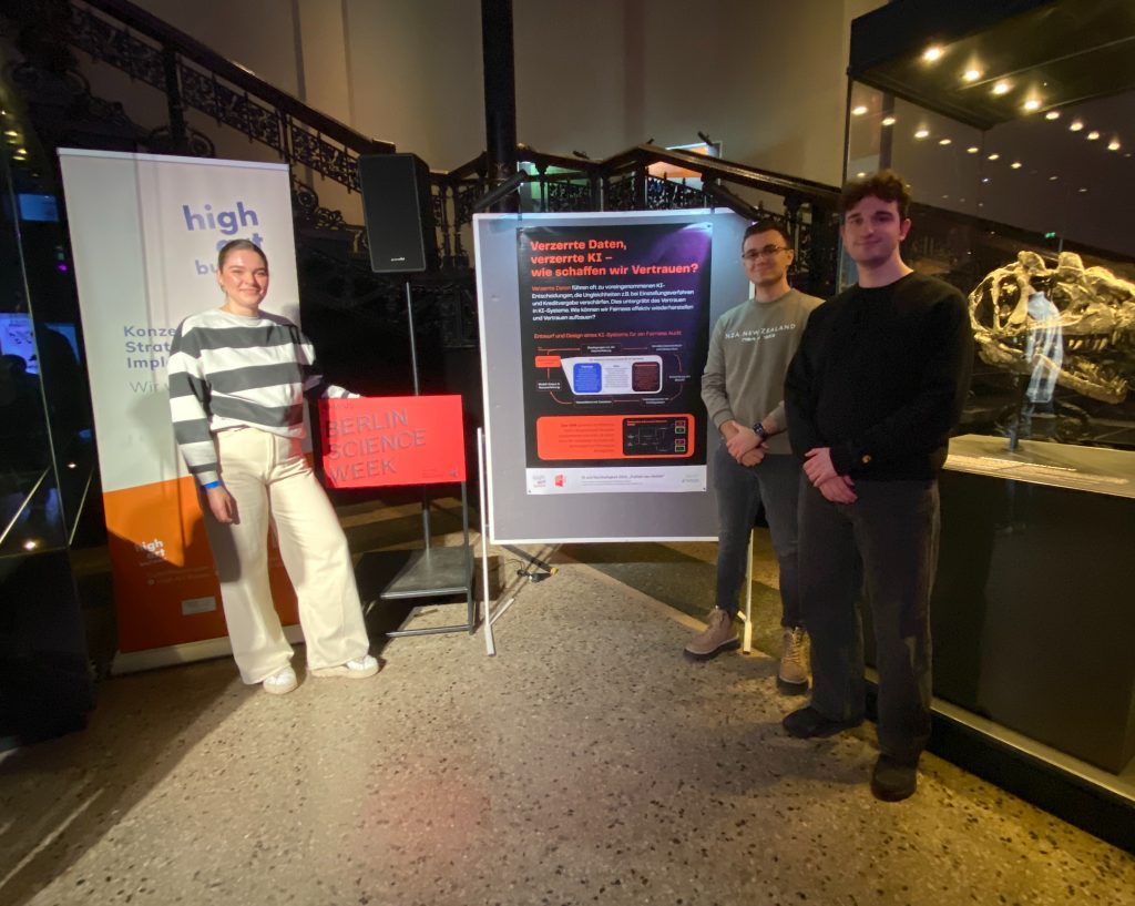 Group picture of the winning team at Berlin Science Week